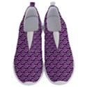 Violet White Pattern No Lace Lightweight Shoes View1