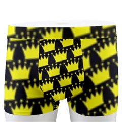 Royalty Inspired Crown Pattern Men s Boxer Briefs by ExtraAwesomeSauce