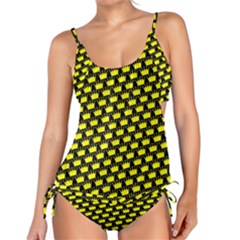 Royalty Inspired Crown Pattern Tankini Set by ExtraAwesomeSauce