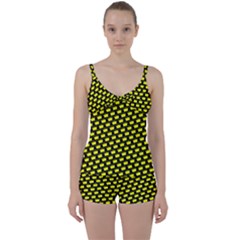 Royalty Inspired Crown Pattern Tie Front Two Piece Tankini by ExtraAwesomeSauce