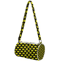 Royalty Inspired Crown Pattern Mini Cylinder Bag by ExtraAwesomeSauce