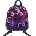 Cosmic Network Geometric Art Kids  Age 5-10 Lightweight School Backpack with Side Pockets View2