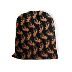 Regal Eagle Pattern Drawstring Pouch (xl) by ExtraAwesomeSauce