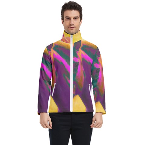 Vibrant Abstract Equine Art Men s Bomber Jacket by ExtraAwesomeSauce