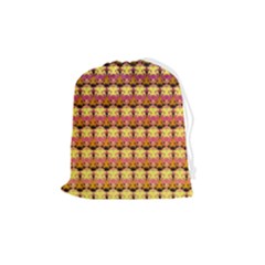 Gradient Lion Head Pattern Drawstring Pouch (medium) by ExtraAwesomeSauce