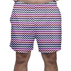 Chevron Pattern Men s Shorts by ytdream