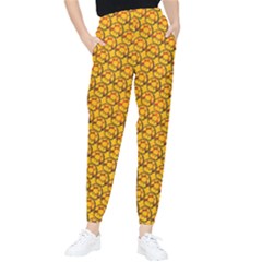 Pixel Art Mushroom Pattern Women s Tapered Pants by ExtraAwesomeSauce