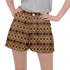 Colorful Geometric Pattern Design Women s Ripstop Shorts by ExtraAwesomeSauce