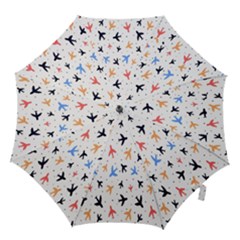 Cute Airplanes Planes Hook Handle Umbrellas (large) by ConteMonfrey