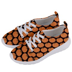 Black And Orange Pumpkin Women s Lightweight Sports Shoes by ConteMonfrey