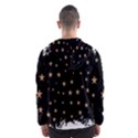 Little Stars Pattern Men s Hooded Windbreaker View2