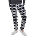 Black And White Circles Pattern Men s Jogger Sweatpants View1