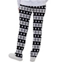 Black And White Circles Pattern Women s Casual Pants View2