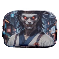 Demon Samurai Make Up Pouch (small) by AwesomeSauce