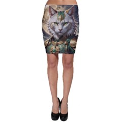 Epic Armored Cat Warrior Bodycon Skirt by ExtraAwesomeSauce