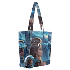 Enchanting Fantasy Night Sky Scene Everyday Shoulder Bag With Pouch Bag by ExtraAwesomeSauce