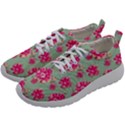 Retro 1880s Flowers Pattern 11 Mens Athletic Shoes View2
