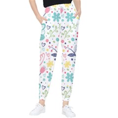 Cute Bird Pattern Women s Tapered Pants by designsbymallika