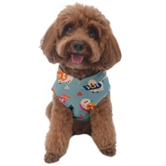 Cute Bird Pattern Dog Sweater by designsbymallika