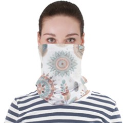 Pastel-boho-pattern Face Seamless Bandana (adult) by designsbymallika