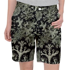Weave Haeckel Lichenes Photobionten Women s Pocket Shorts by Cemarart