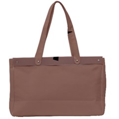 Mocha Mousse Hex Code #a47864 Canvas Work Bag by dressshop