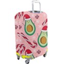 Avo Merry Christmas, Candies, Candy Cane Luggage Cover (Large) View2