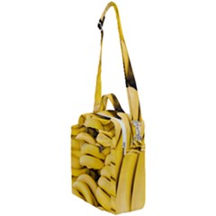Bananas, Macro, Fruits, Ripe Bananas Crossbody Day Bag by kyorashop23