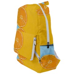 Orange, Slices, Fruit, Citrus Travelers  Backpack by kyorashop23