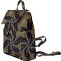Abstract Ornate Organic Texture Design Print Buckle Everyday Backpack View1