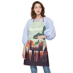 Mountains Pocket Apron by Salmanaz77
