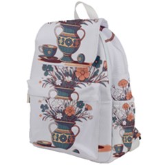 Flower Vase Nature Bloom Blossom Top Flap Backpack by Salmanaz77