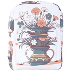 Flower Vase Nature Bloom Blossom Full Print Backpack by Salmanaz77