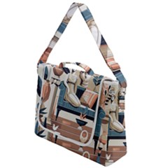 Sculpture Statue Angel Artwork Box Up Messenger Bag by Salmanaz77