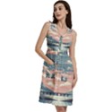 Artwork Painting Sculpture Nature Sleeveless Dress With Pocket View3