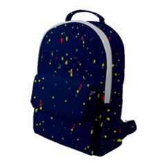 Christmas Sky Happy Flap Pocket Backpack (large) by Dutashop