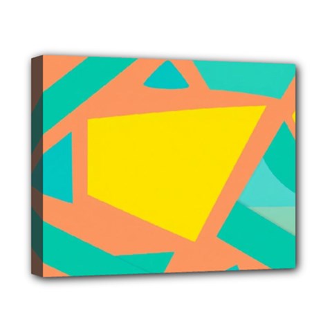 Geometric Design 02 Canvas 10  X 8  (stretched) by myclothy