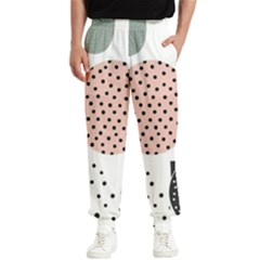 Geometric Design 12 Men s Elastic Waist Pants by myclothy