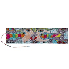 Supersonicangeldream Roll Up Canvas Pencil Holder (l) by chellerayartisans