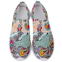 Supersonicangeldream Men s Slip On Sneakers by chellerayartisans