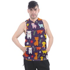 Pet Animal 01 Men s Sleeveless Hoodie by myclothy