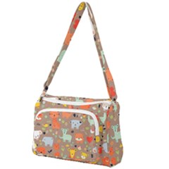Pet Animal 05 Front Pocket Crossbody Bag by myclothy
