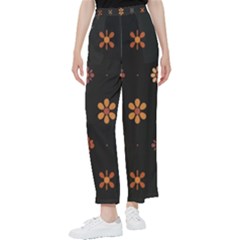 Minimalist Pattern With Simple Lines,flower And Shapes, Creating A Clean And Modern Women s Pants  by myclothy
