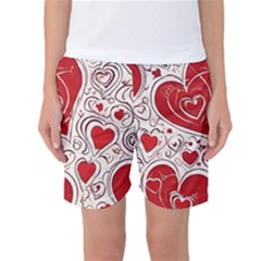 Be My Valentine Women s Basketball Shorts by pollyparadiseartshop