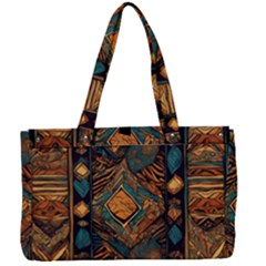 Tribal Chic Canvas Work Bag by pollyparadiseartshop