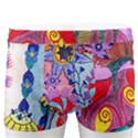 Cabbage Flower Abstract Men s Boxer Briefs View1