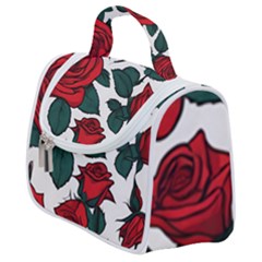 Roses Satchel Handbag by pollyparadiseartshop