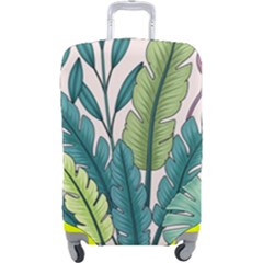 Illustrations Plants Nature Leaves Luggage Cover (large) by Salmanaz77