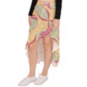 Abstract Pattern Design Scrapbooking Asymmetrical Ruffle Hem Skirt  View2