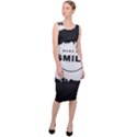 Black And White Simple Make Me Smile T Shirt 20250203 014057 0000 Sleeveless Pencil Dress View3